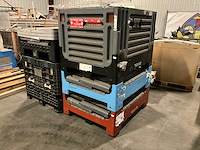 Inklapbaar kunstof palletbox (5x) - afbeelding 2 van  5