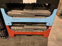 Inklapbaar kunstof palletbox (5x) - afbeelding 3 van  5