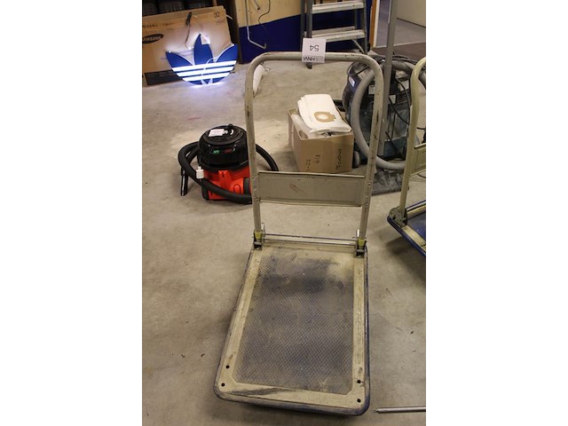 Inklapbaar magazijnwagentje - afbeelding 2 van  2