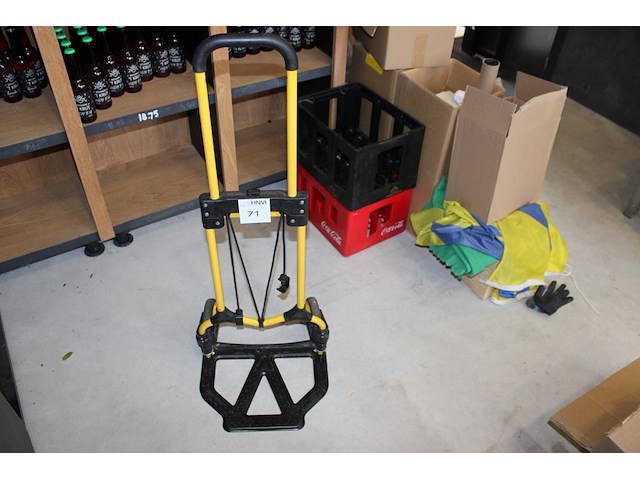 Inklapbaar steekwagen stanley - afbeelding 1 van  2