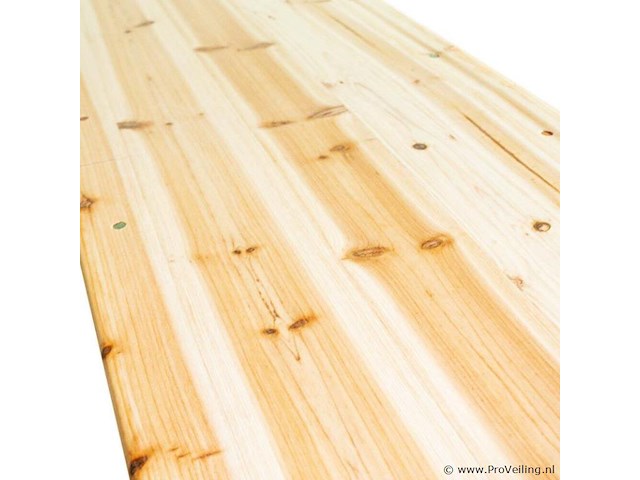 Inklapbare biertafel 220 cm incl. 2 banken - afbeelding 3 van  8