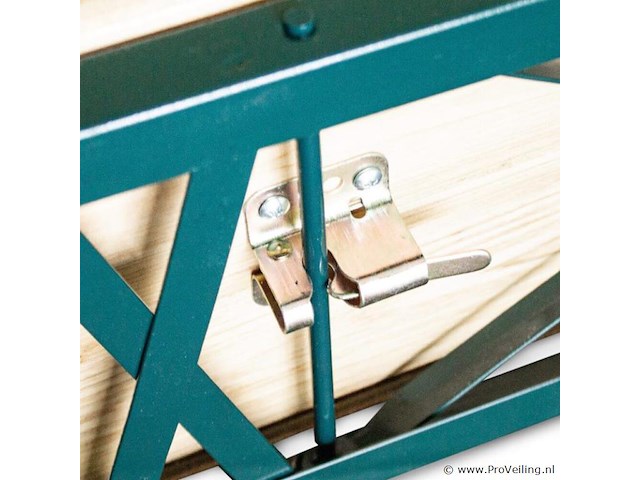 Inklapbare biertafel 220 cm incl. 2 banken - afbeelding 5 van  8