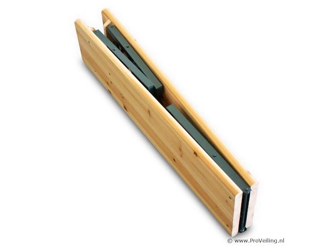 Inklapbare biertafel 220 cm incl. 2 banken - afbeelding 6 van  8