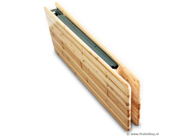 Inklapbare biertafel 220 cm incl. 2 banken - afbeelding 7 van  8