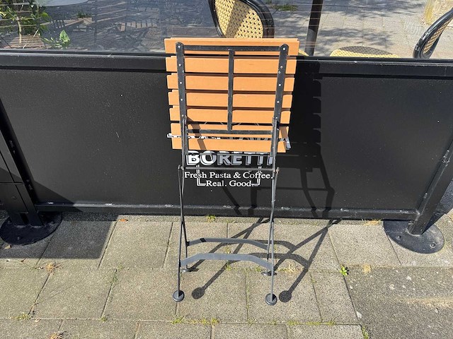 Inklapbare bistrostoel (20x) - afbeelding 4 van  4