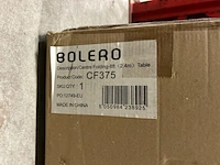 Inklapbare cateringtafel 244 cm bolero, cf375 - afbeelding 2 van  2