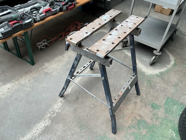 Inklapbare draagbare werkbank - afbeelding 4 van  4