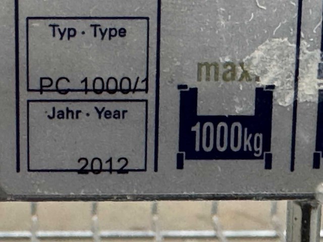 Inklapbare gaas container (6x) - afbeelding 3 van  12