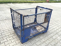 Inklapbare gitterbox 1230x820x970mm (4x) - afbeelding 1 van  13