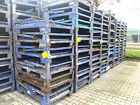 Inklapbare gitterbox 1230x820x970mm (4x) - afbeelding 2 van  8