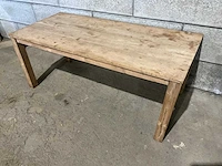 Inklapbare houten tafel (4x)