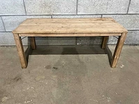 Inklapbare houten tafel (4x) - afbeelding 2 van  5