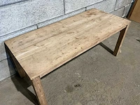 Inklapbare houten tafel (4x) - afbeelding 3 van  5
