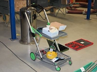 Inklapbare krattenwagen clax