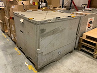 Inklapbare kunststof palletboxen (4x) - afbeelding 1 van  8