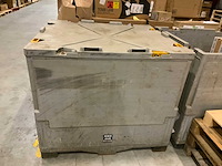 Inklapbare kunststof palletboxen (4x) - afbeelding 3 van  8