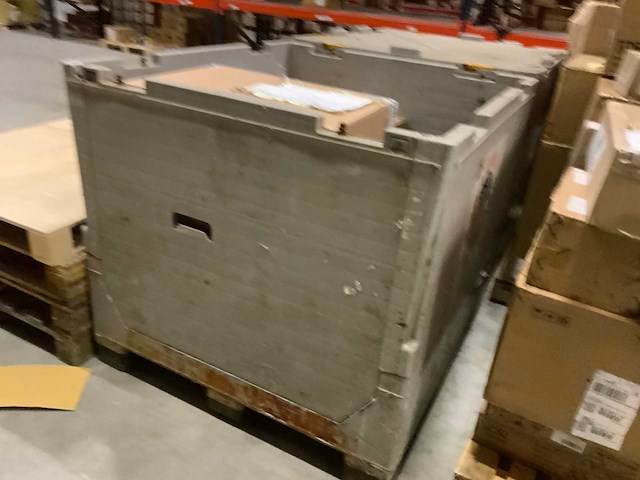 Inklapbare kunststof palletboxen (4x) - afbeelding 7 van  7