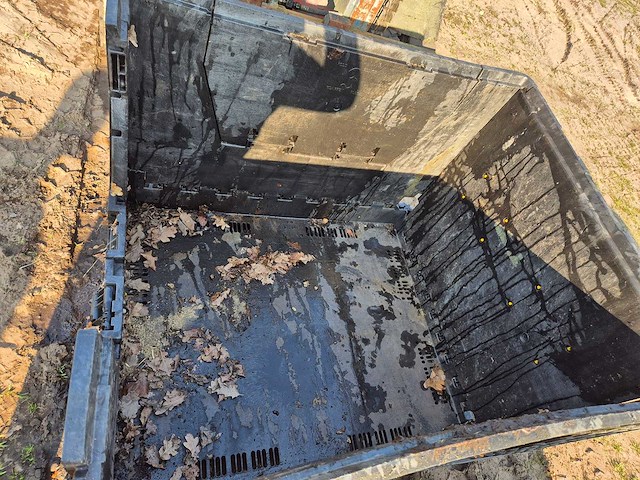 Inklapbare kunststof palletboxen (5x) - afbeelding 4 van  12