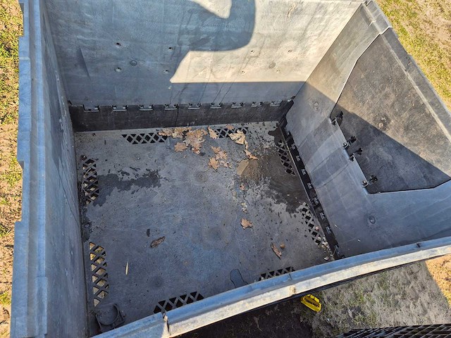 Inklapbare kunststof palletboxen (5x) - afbeelding 9 van  12