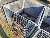 Inklapbare kunststof palletboxen (5x) - afbeelding 10 van  12