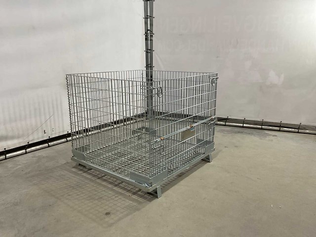 Inklapbare metalen gaascontainer (14x) - afbeelding 2 van  7