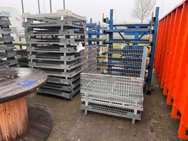 Inklapbare metalen gaascontainer (14x) - afbeelding 6 van  7