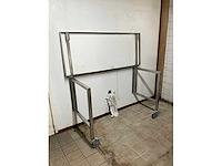 Inklapbare rvs werktafel - afbeelding 5 van  5