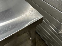 Inklapbare rvs werktafel - afbeelding 5 van  7