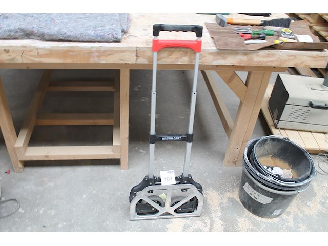 Inklapbare steekwagen magna cart. - afbeelding 1 van  2
