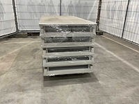 Inklapbare tafel 160x80 cm (6x) - afbeelding 2 van  3