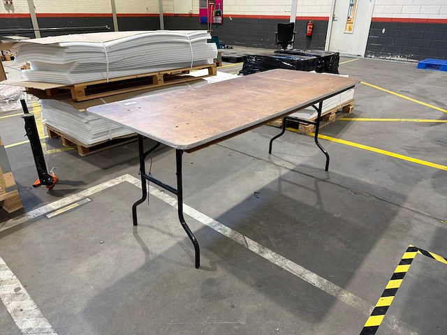 Inklapbare tuintafel (2x) - afbeelding 1 van  3