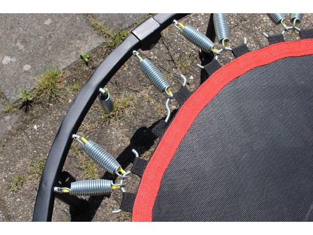 Inklapbare urban rebounder fitness trampoline - afbeelding 10 van  11