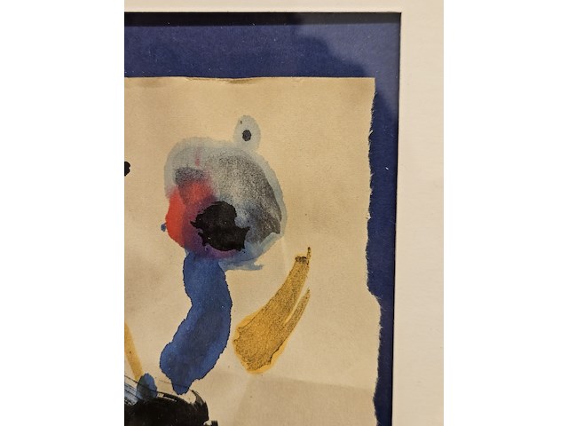 Inkt op papier schilderij, ernst vijlbrief - afbeelding 2 van  3