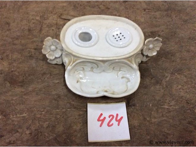 Inktpot porselein - afbeelding 1 van  2