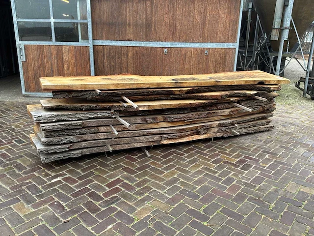 Inlands eikenplank (10x) - afbeelding 1 van  4