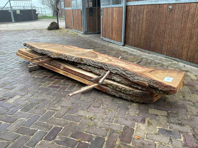 Inlands eikenplank (4x) - afbeelding 2 van  3