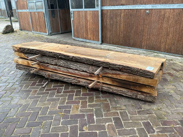 Inlands eikenplank (4x) - afbeelding 1 van  4