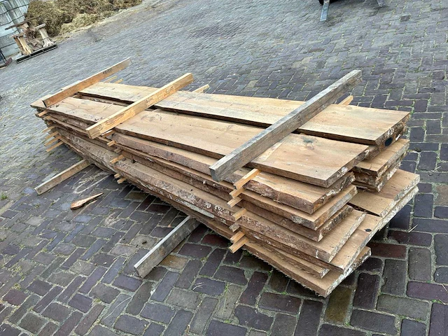 Inlands grenen plank (16x) - afbeelding 4 van  4
