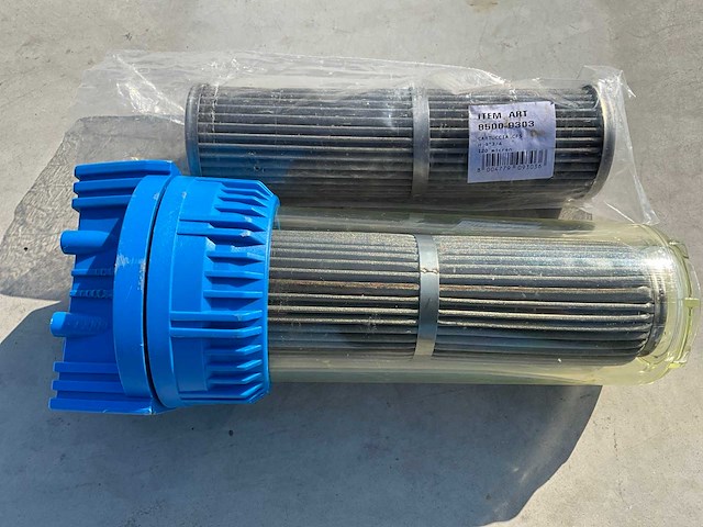 Inline filterbehuizing & reservefilter van 120 micron - afbeelding 3 van  5