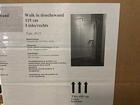 Inloop douchewand (2x) - afbeelding 1 van  3