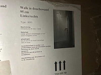 Inloop douchewand (5x) - afbeelding 1 van  2