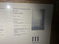 Inloop douchewand - afbeelding 1 van  3