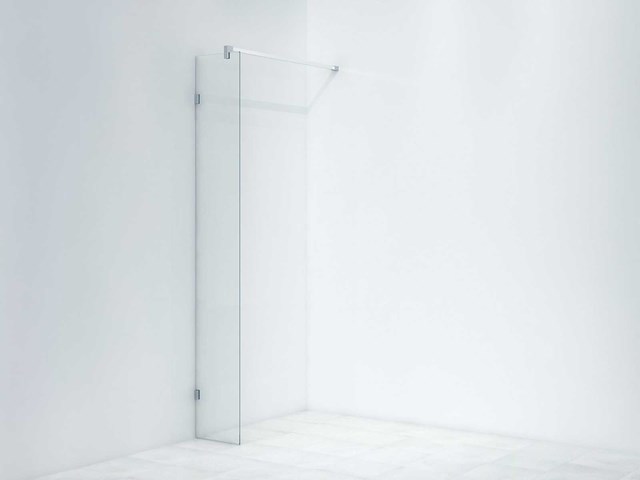 Inloopdouche chroom 30x200cm - afbeelding 1 van  2