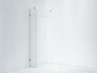 Inloopdouche chroom 30x200cm - afbeelding 1 van  2