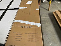 Inloopdouche chroom 30x200cm - afbeelding 2 van  2