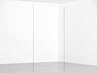 Inloopdouche glasplaat antikalk veiligheidsglas 100x200cm - afbeelding 2 van  3