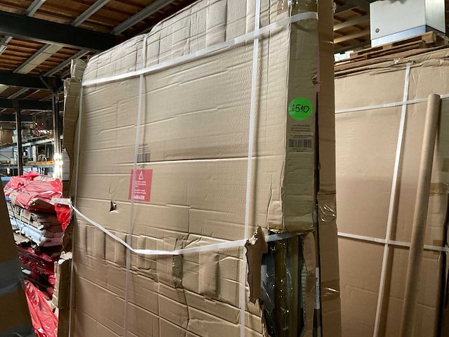 Inloopdouche helder glas met frame 120x200cm goud geborsteld - afbeelding 2 van  2