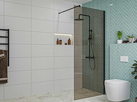 Inloopdouche rookglas 90x200cm - afbeelding 1 van  2