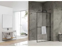 Inloopdouche van rijn products met handdoekhouder 120x200cm - afbeelding 1 van  3