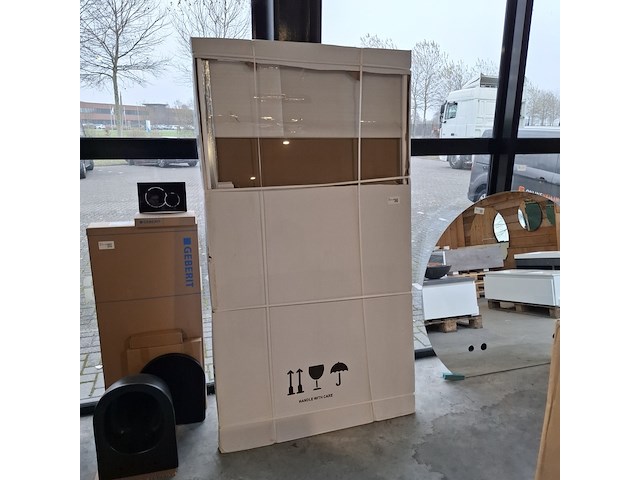 Inloopdouche van rijn, sto1, chroom - afbeelding 1 van  5